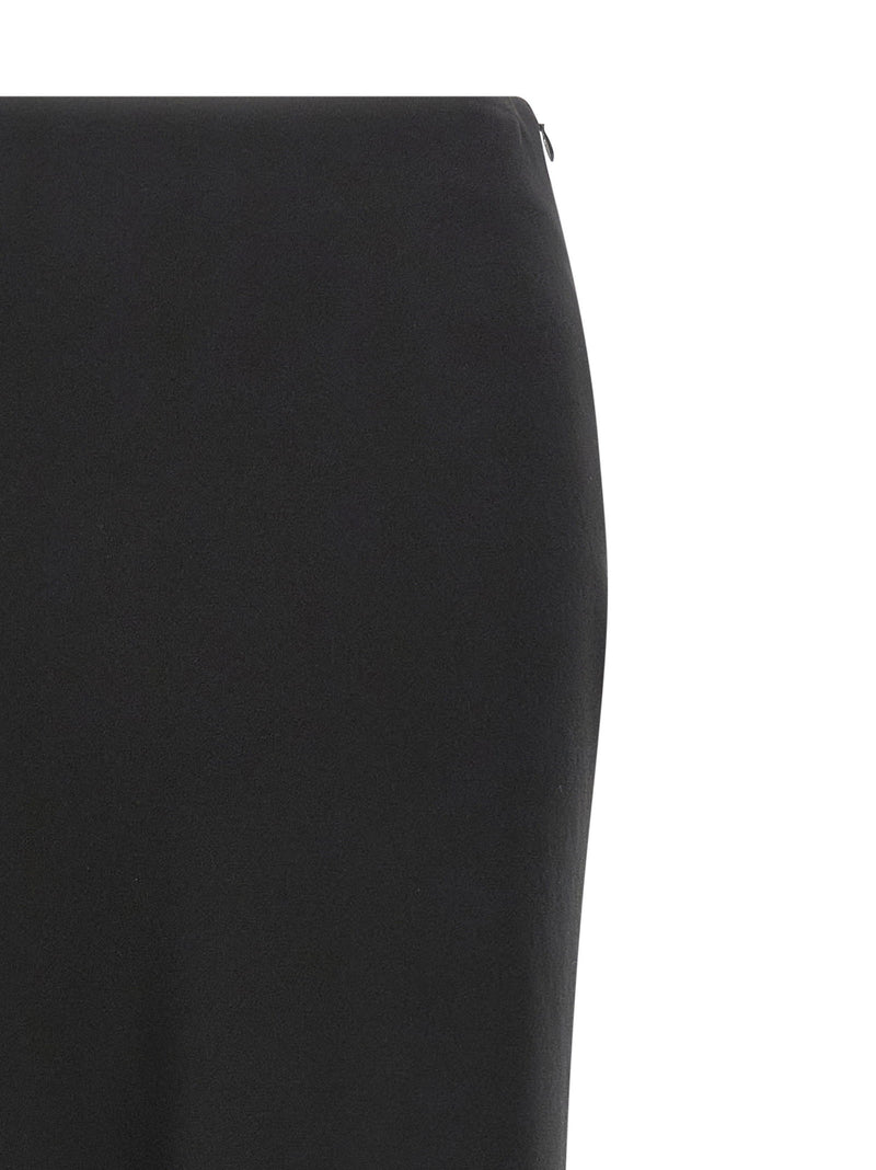 Alessandra Rich Alessandra Rich Long Silk Skirt