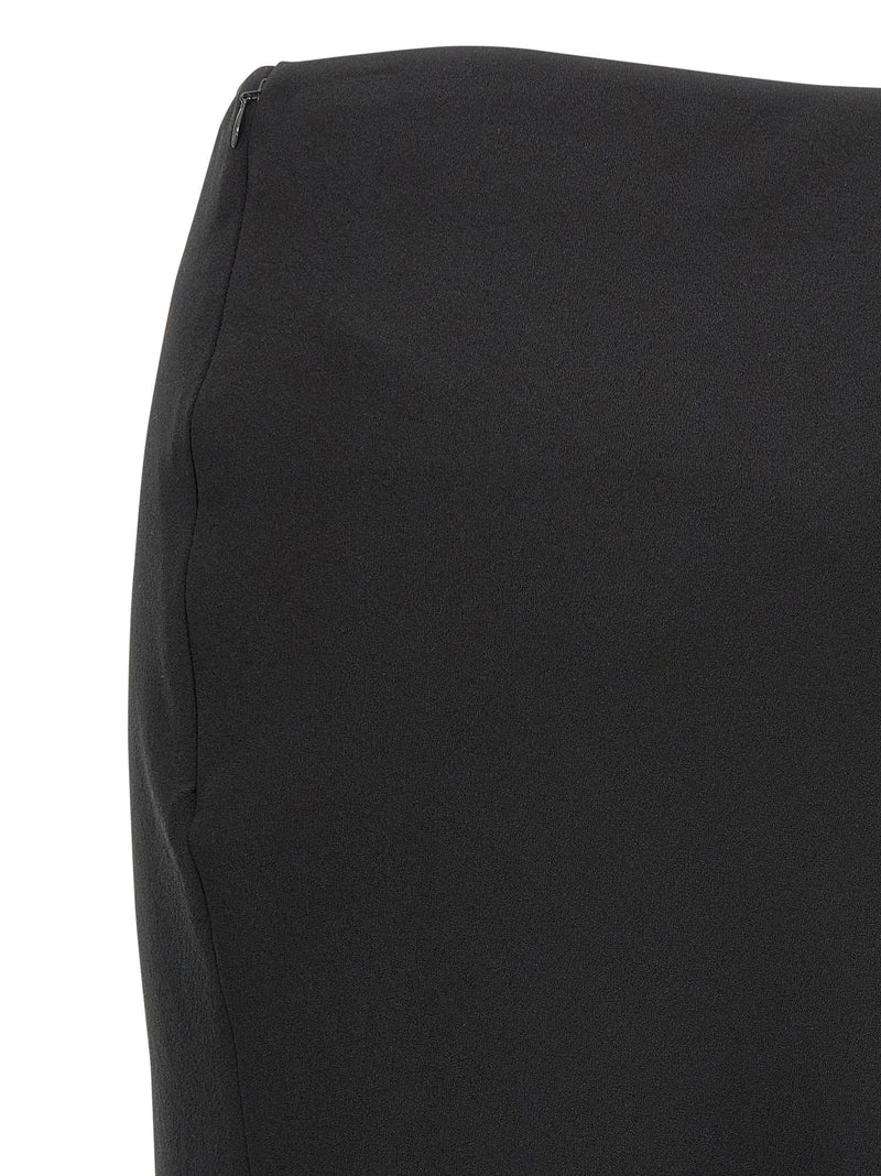 Alessandra Rich Alessandra Rich Long Silk Skirt