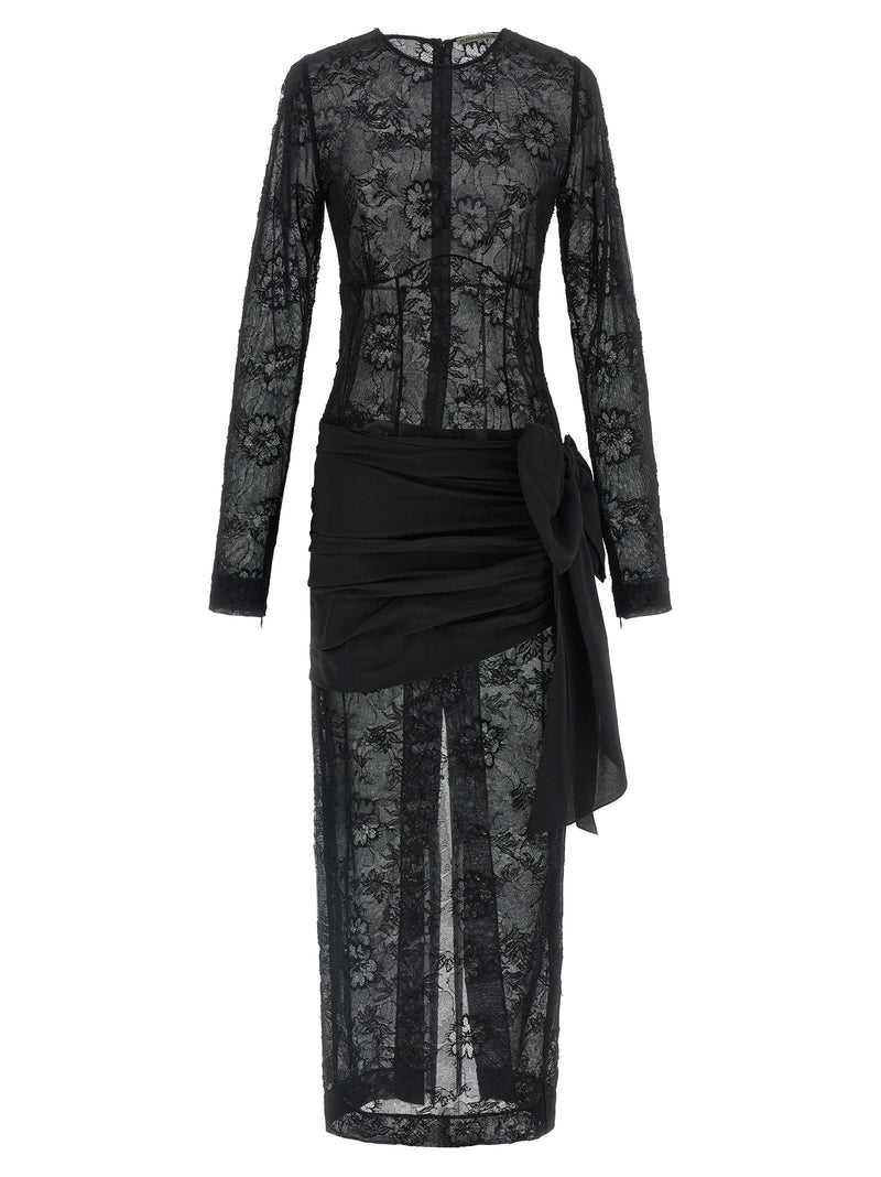 Alessandra Rich Alessandra Rich Lace Bustier Dress
