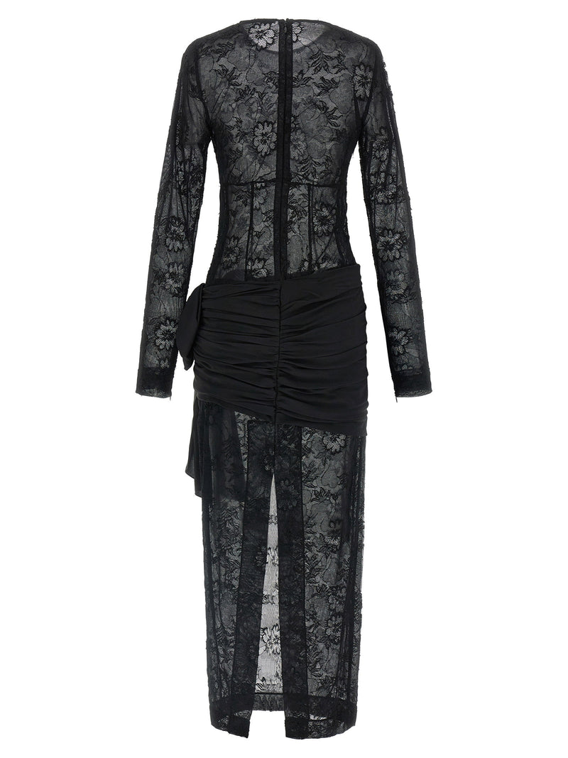 Alessandra Rich Alessandra Rich Lace Bustier Dress