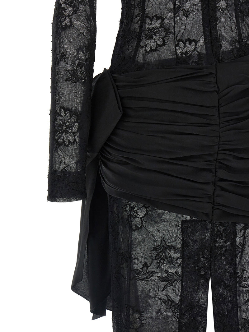 Alessandra Rich Alessandra Rich Lace Bustier Dress