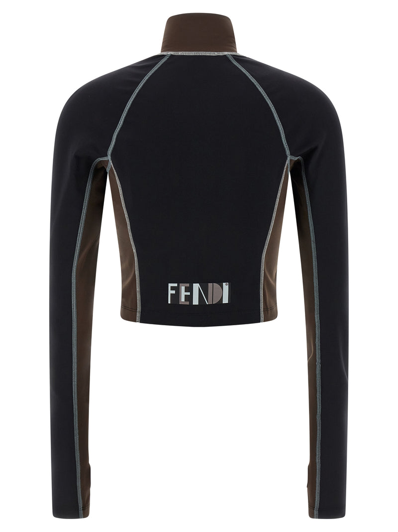 Fendi Fendi Color Block Top
