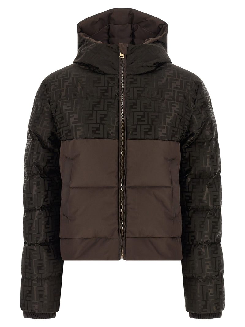 Fendi Fendi Ff Nylon Down Jacket