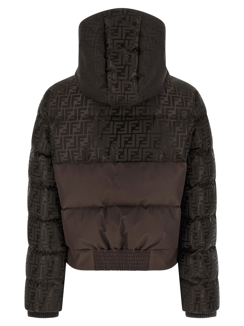 Fendi Fendi Ff Nylon Down Jacket