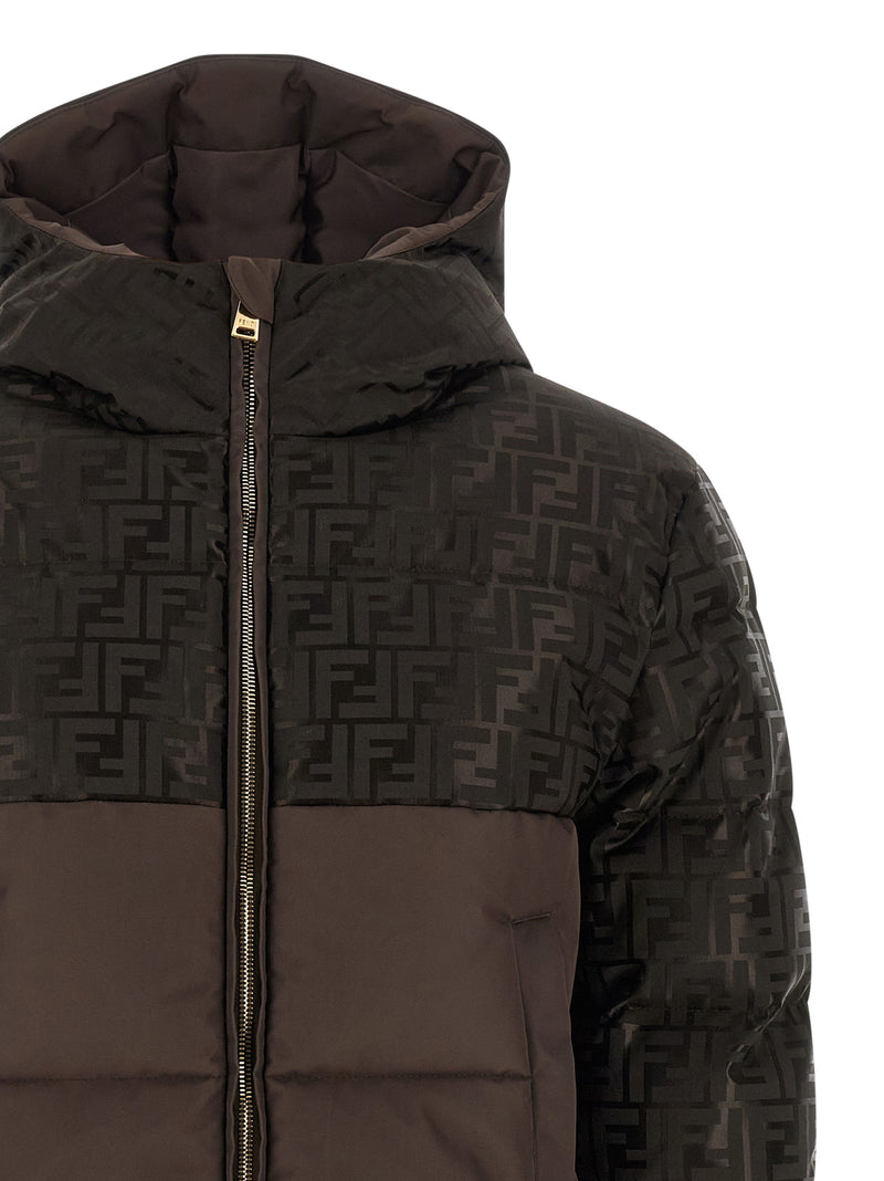 Fendi Fendi Ff Nylon Down Jacket