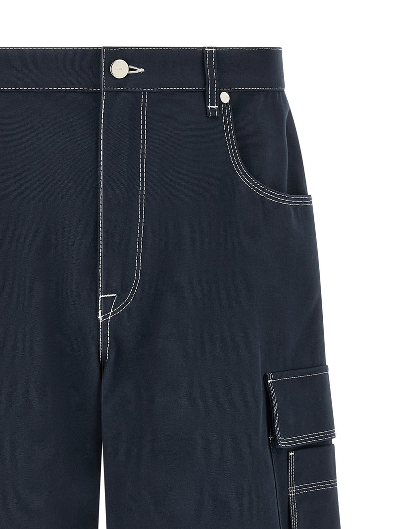 Fendi Fendi Bermuda Cargo Canvas Shorts