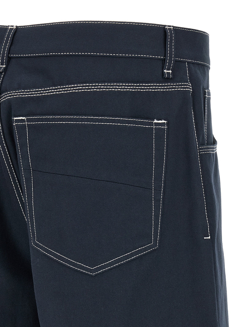 Fendi Fendi Bermuda Cargo Canvas Shorts