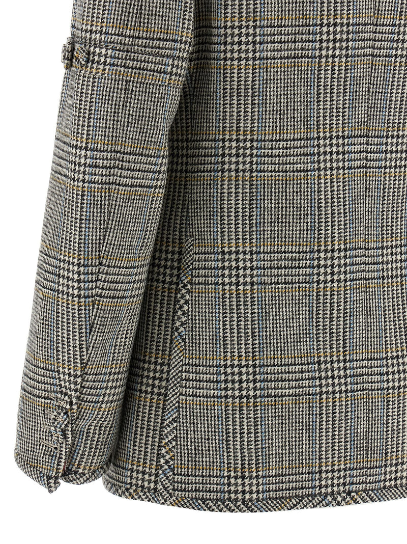 Thom Browne Thom Browne Prince Of Wales Blazer