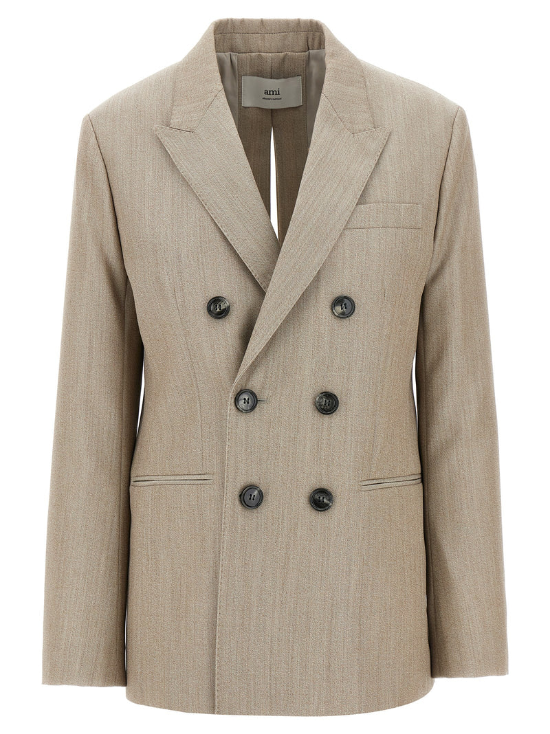 Ami Paris Ami Paris Maxi Split Blazer