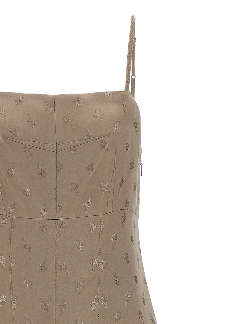 Fendi Satin Midi Dress - Style 3AQ3OF1SA0 | Urbalenti™ NYC