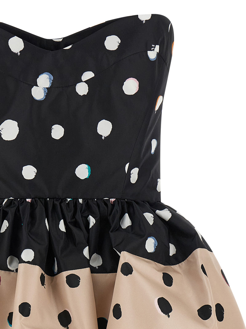 Fendi Fendi Falena Dots Dress