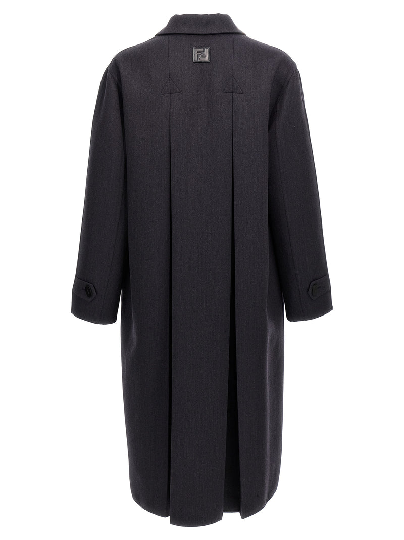 Fendi Double Wool Coat | Urbalenti™ NYC