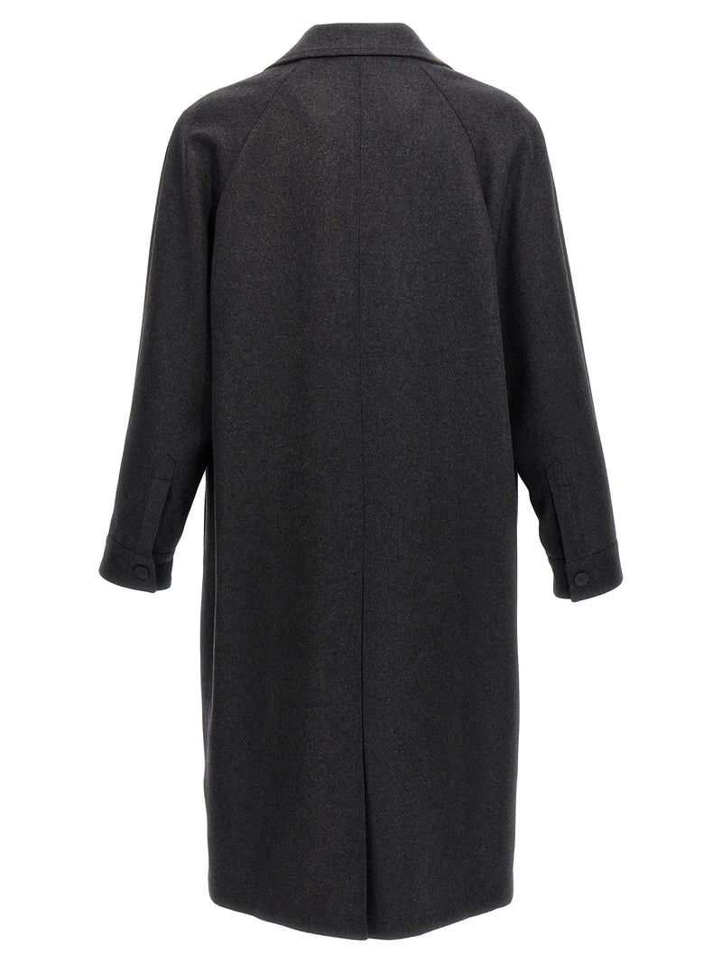 Fendi Fendi Single-breasted Cashmere Coat