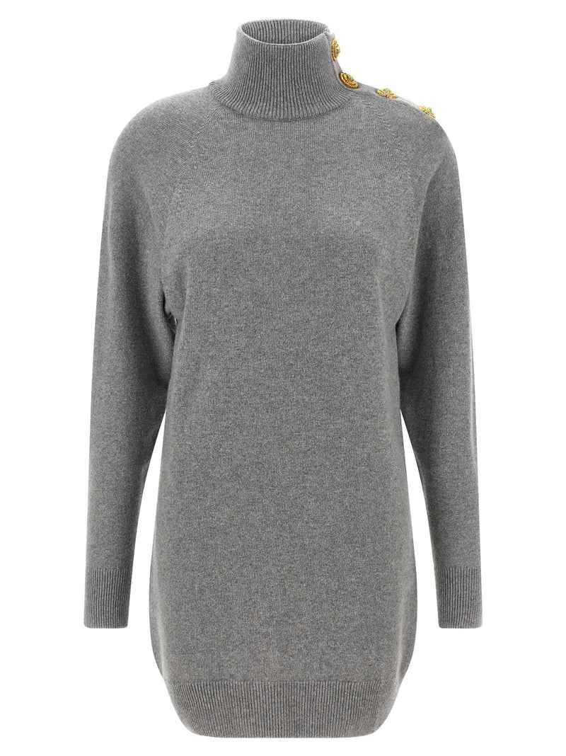 Balmain Balmain Cashmere Wool Dress