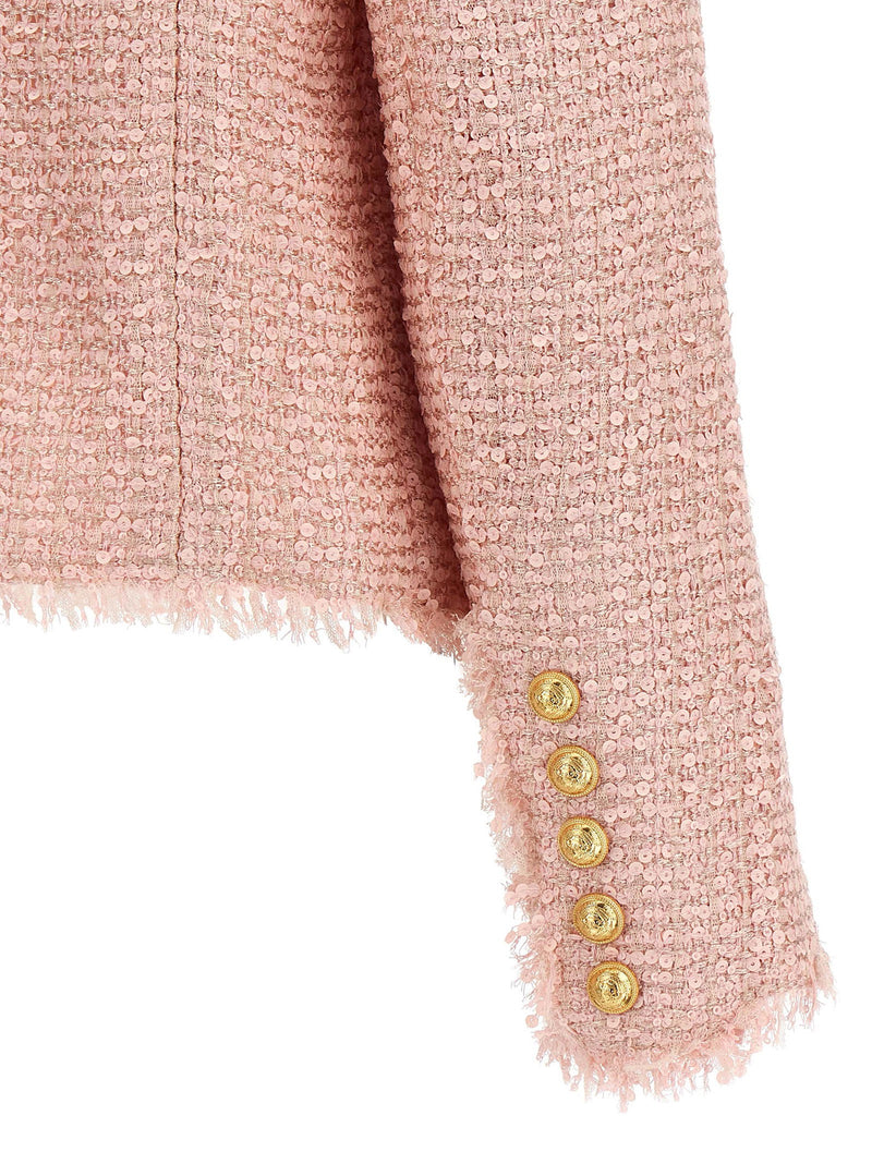 Balmain Balmain Sequin Tweed Blazer