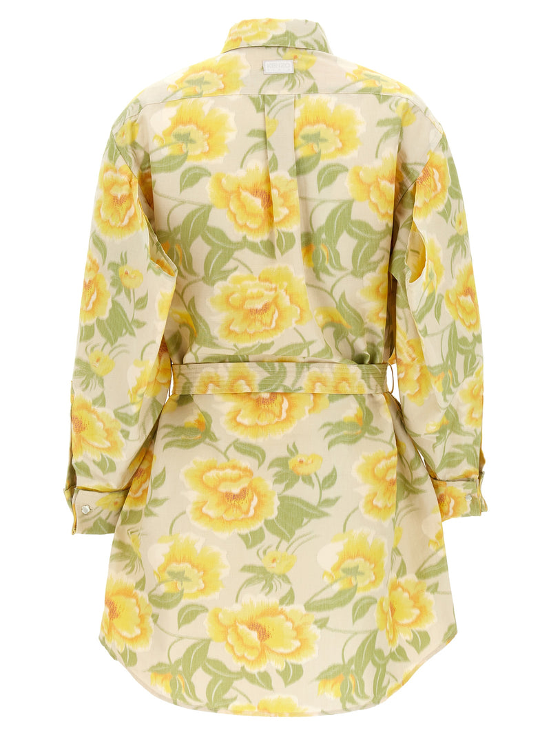 Kenzo Peonies Kimono Sleeve Dress | Urbalenti™ NYC