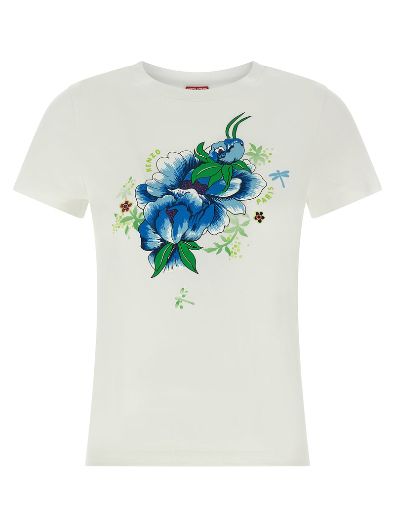 Kenzo Peonies T-shirt | Urbalenti™ NYC