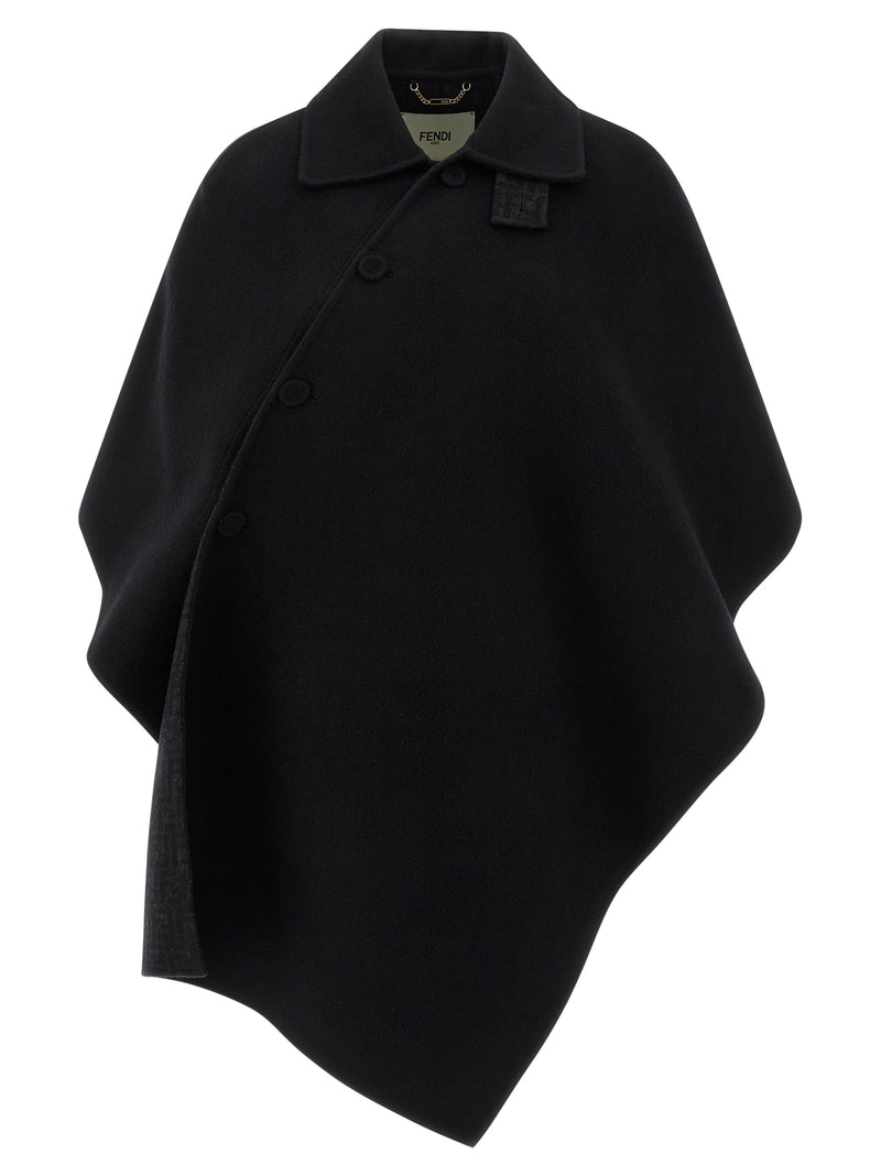 Fendi Fendi Double Wool Cape