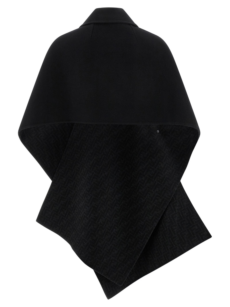 Fendi Fendi Double Wool Cape