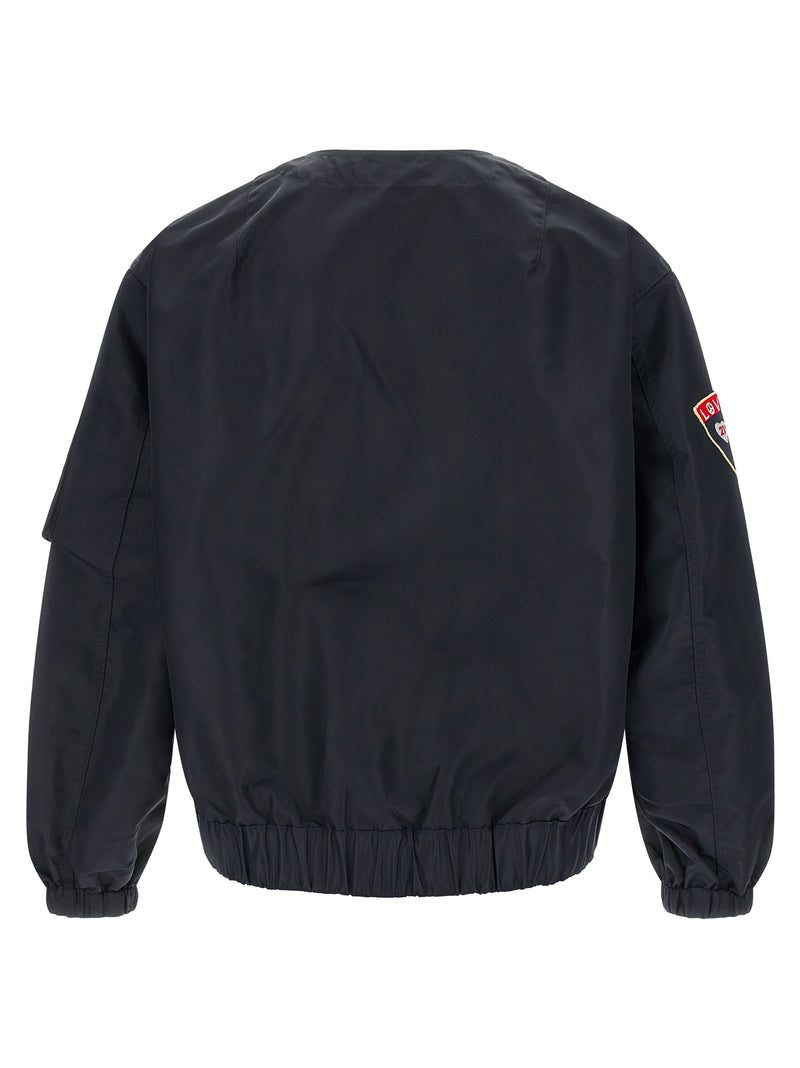 Kenzo Kenzo Badges Collarless Bomber Jacket