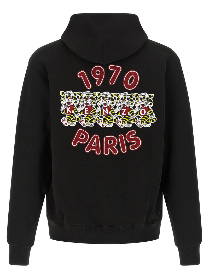 Kenzo Kenzo Wild Tiger Embroidered Hoodie