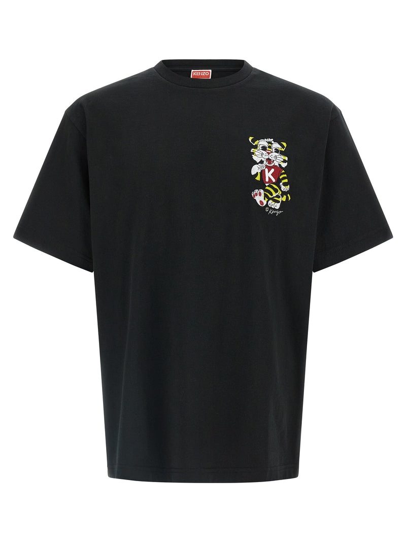 Kenzo Kenzo Wild Tiger Embroidered T-shirt