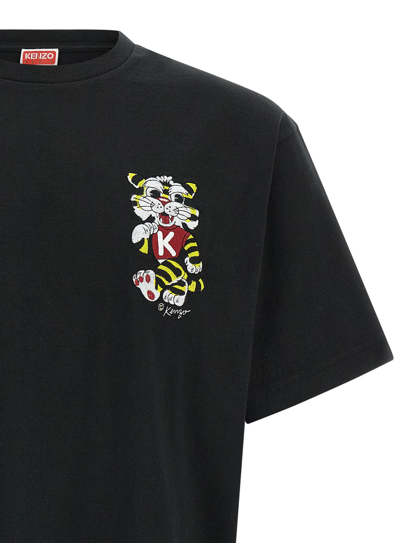 Kenzo Kenzo Wild Tiger Embroidered T-shirt