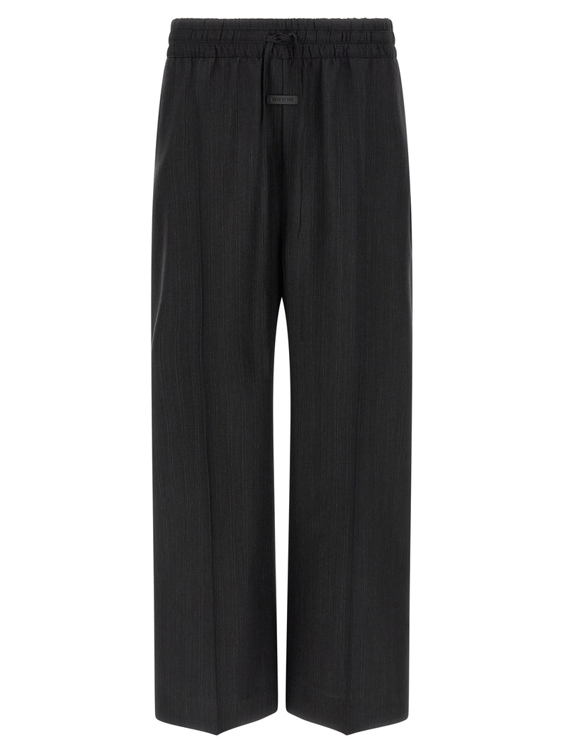 Fear Of God Wool Pants - Leather Straight Leg - Style TRIPED | Urbalenti... | Urbalenti™ NYC
