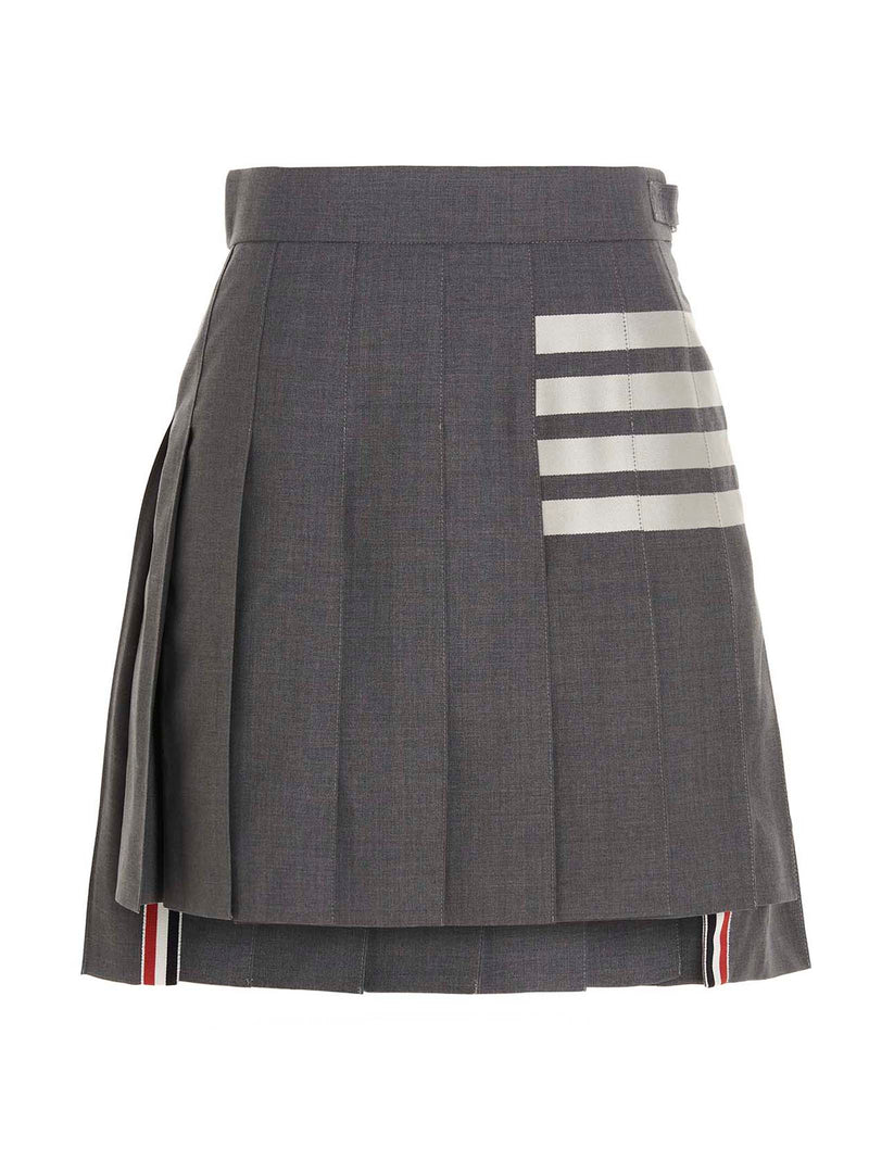 Thom Browne Thom Browne 4 Bar’ Skirt