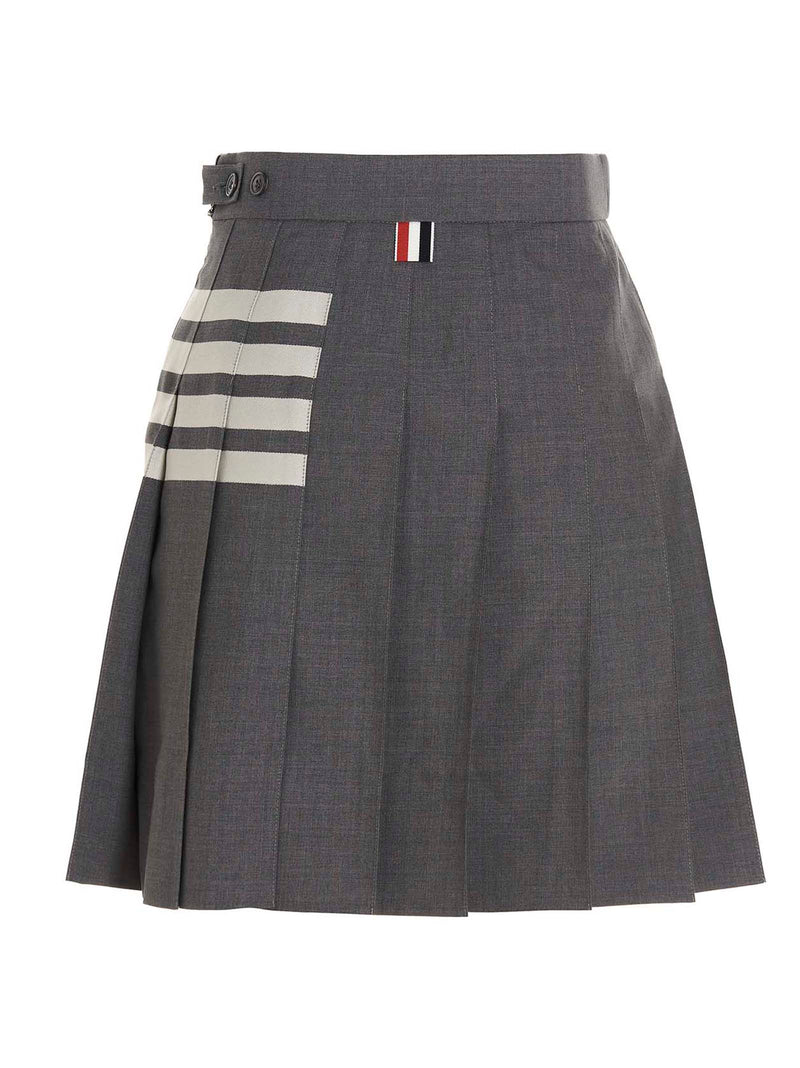 Thom Browne Thom Browne 4 Bar’ Skirt