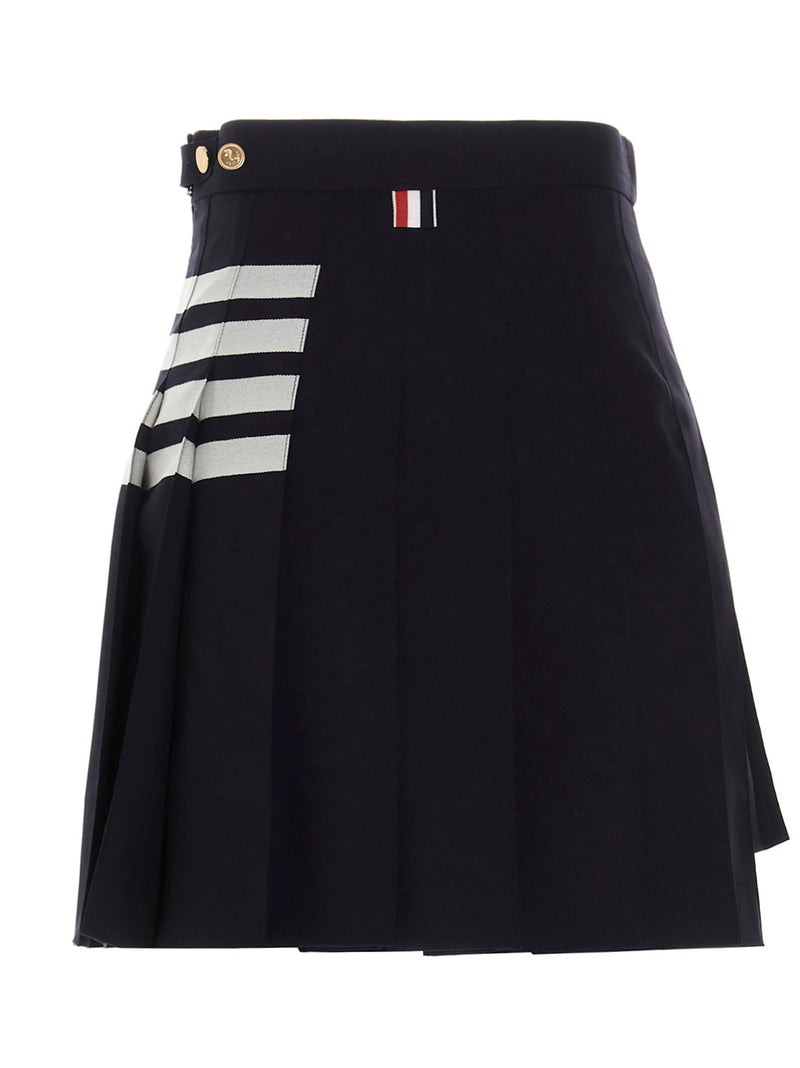 Thom Browne Thom Browne 4 Bar’ Skirt