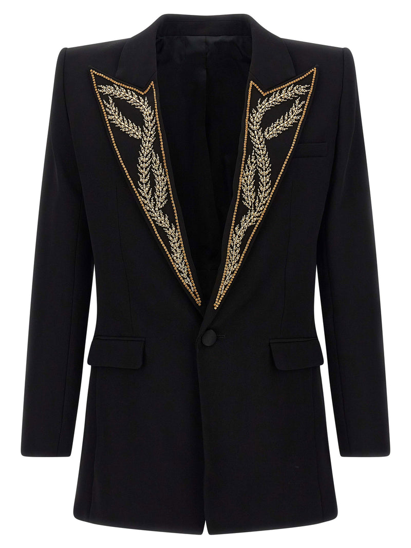 Balmain Balmain Leaf Embroidery Blazer