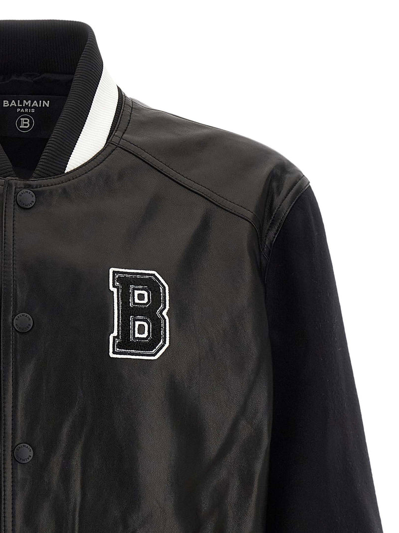 Balmain Balmain Varsity Bomber Jacket