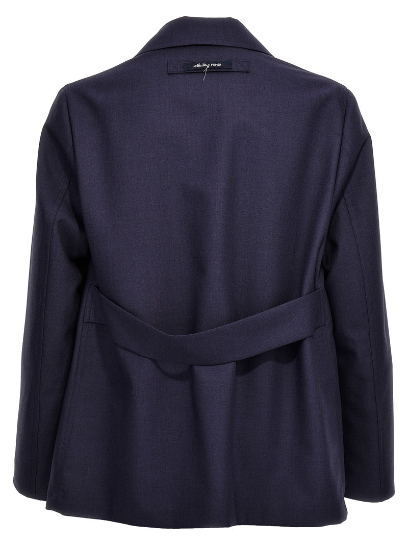 Fendi Half Belt Jacket | Urbalenti™ NYC