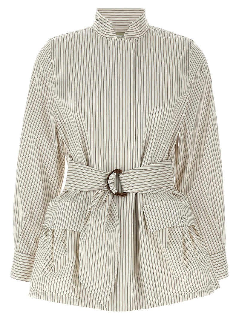 Fendi Striped Blouson | Urbalenti™ NYC
