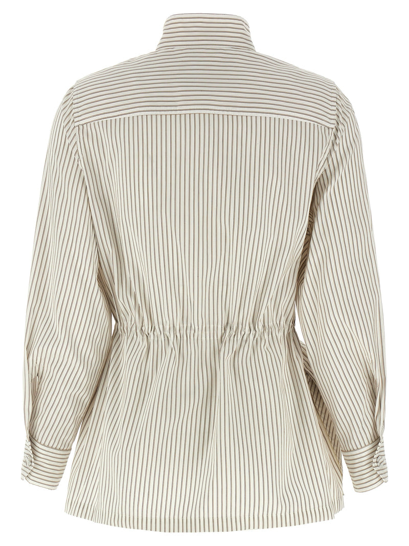 Fendi Striped Blouson | Urbalenti™ NYC