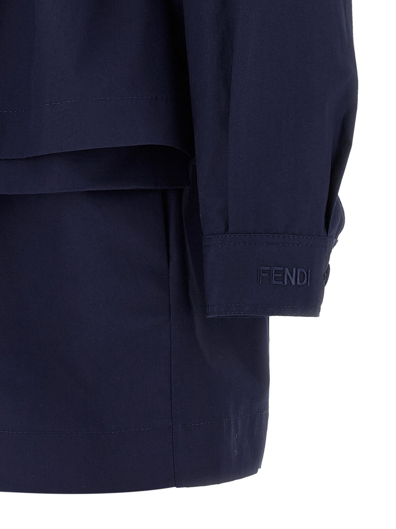 Fendi Saharan Jacket - Cotton - Style 9AW7VF1W0A | Urbalenti | Urbalenti... | Urbalenti™ NYC