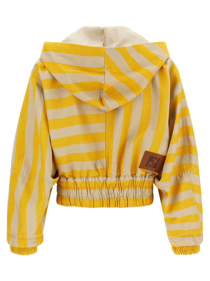 Fendi Fendi Pequin Striped Jacket