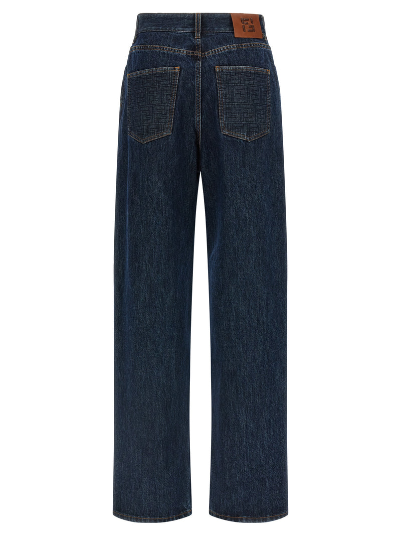 Fendi Ff Padded Jeans | Urbalenti™ NYC