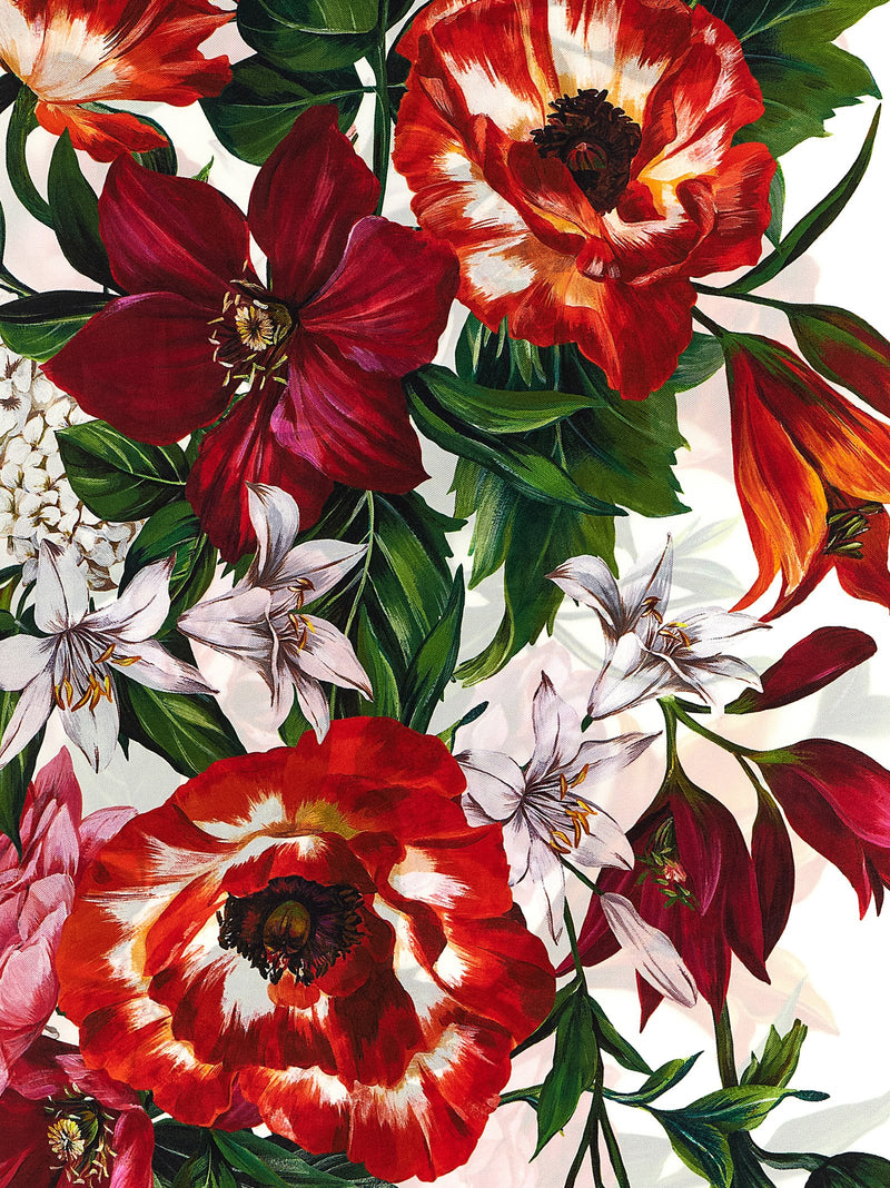 Dolce & Gabbana Dolce & Gabbana Floral Print Scarf