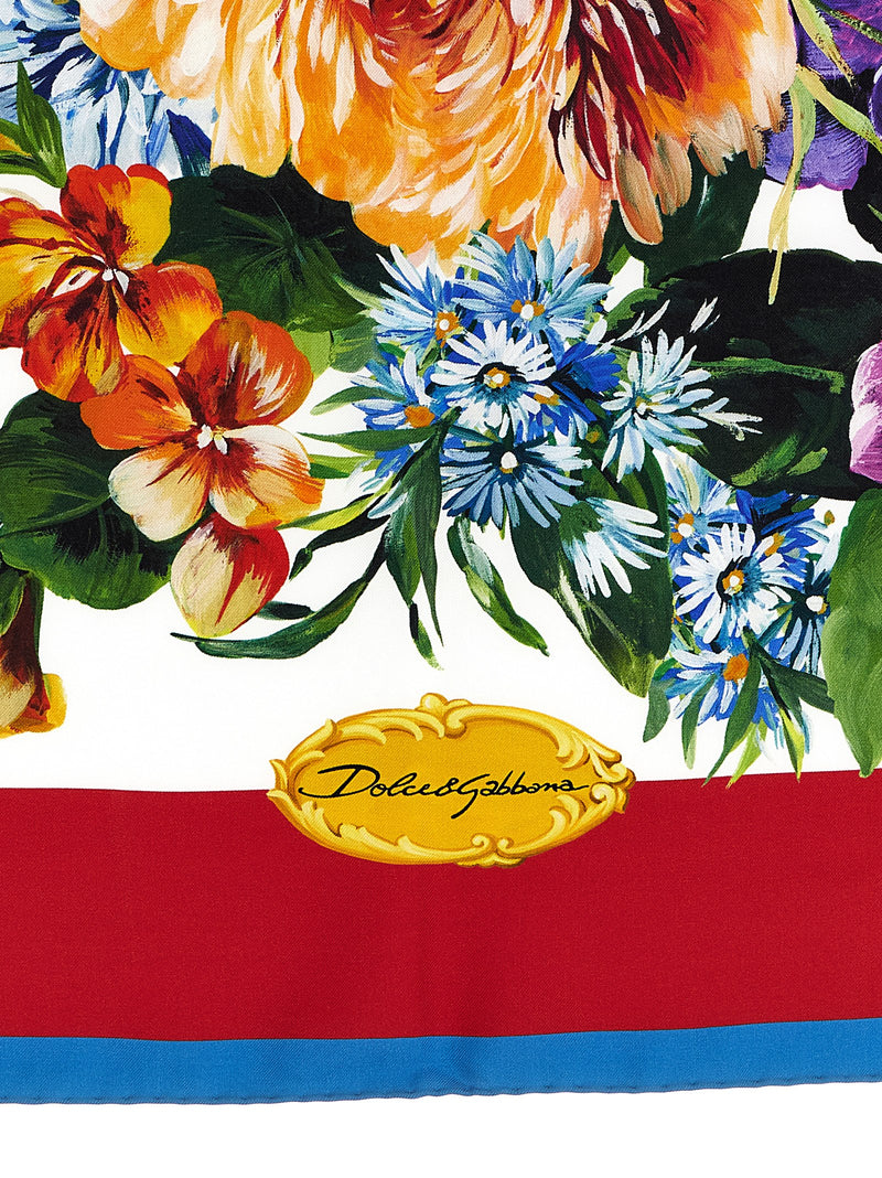 Dolce & Gabbana Dolce & Gabbana Floral Print Scarf