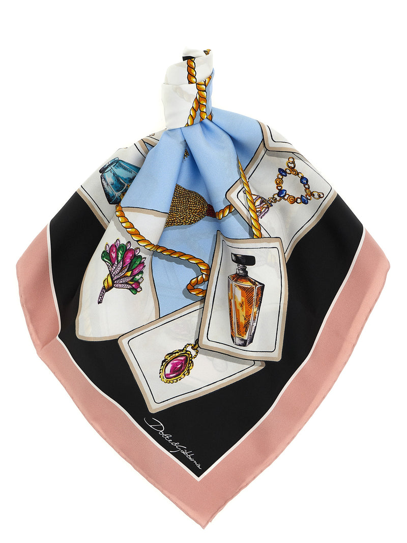 Dolce & Gabbana Silk Scarf | Urbalenti™ NYC