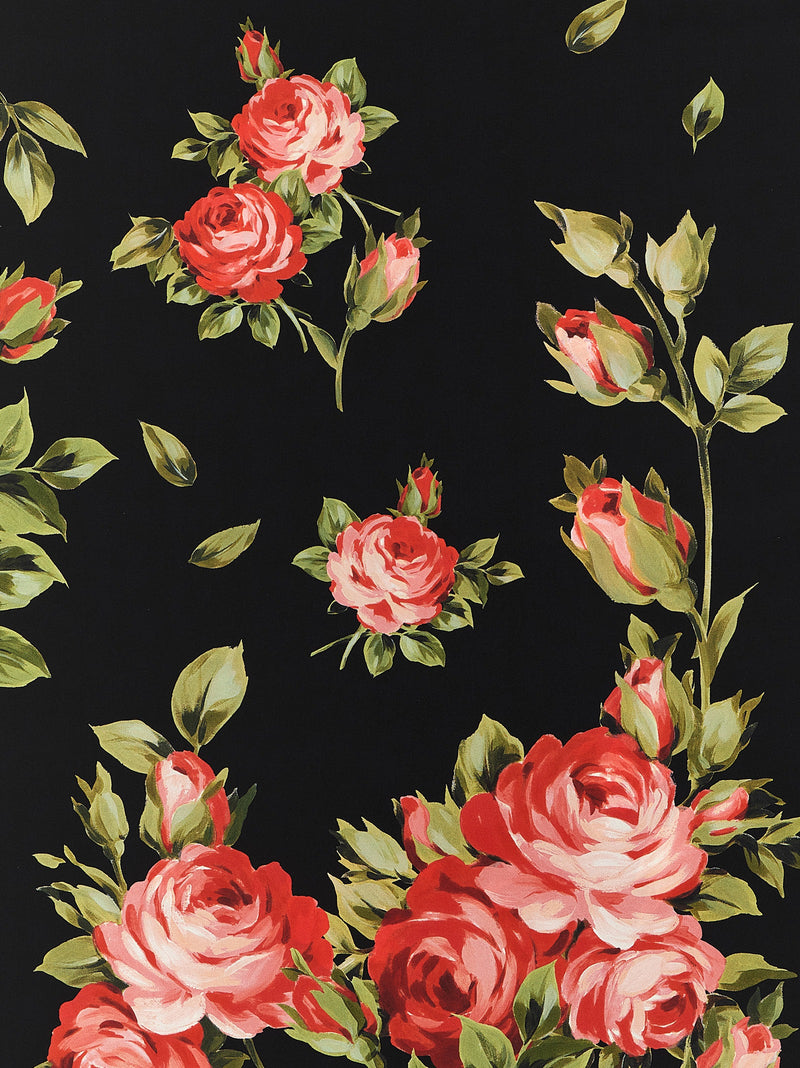 Dolce & Gabbana Bouquet Rose Scarf | Urbalenti™ NYC