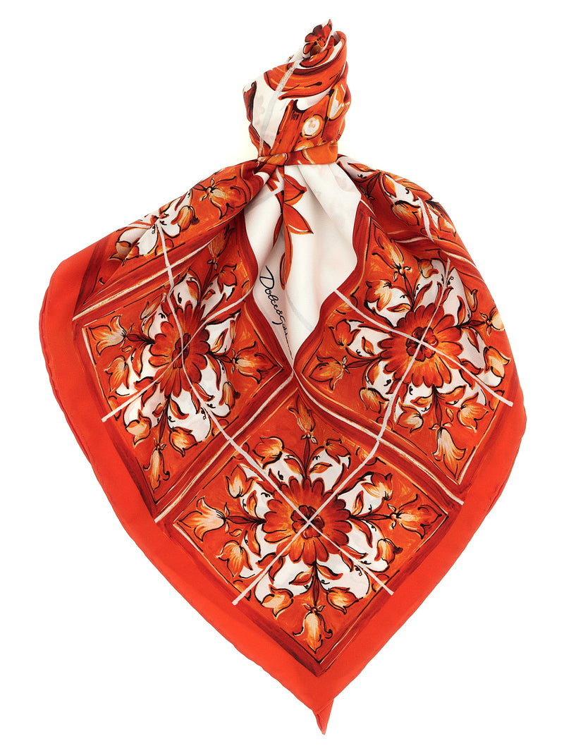 Dolce & Gabbana Maiolica Scarf | Urbalenti™ NYC