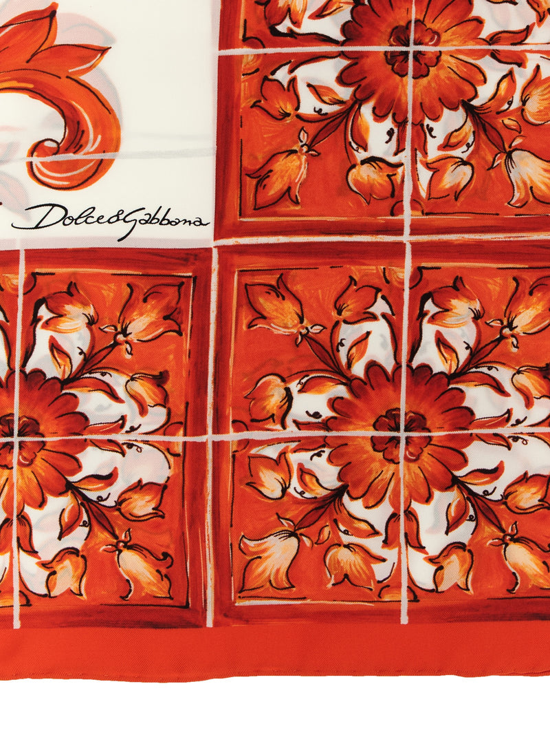 Dolce & Gabbana Maiolica Scarf | Urbalenti™ NYC