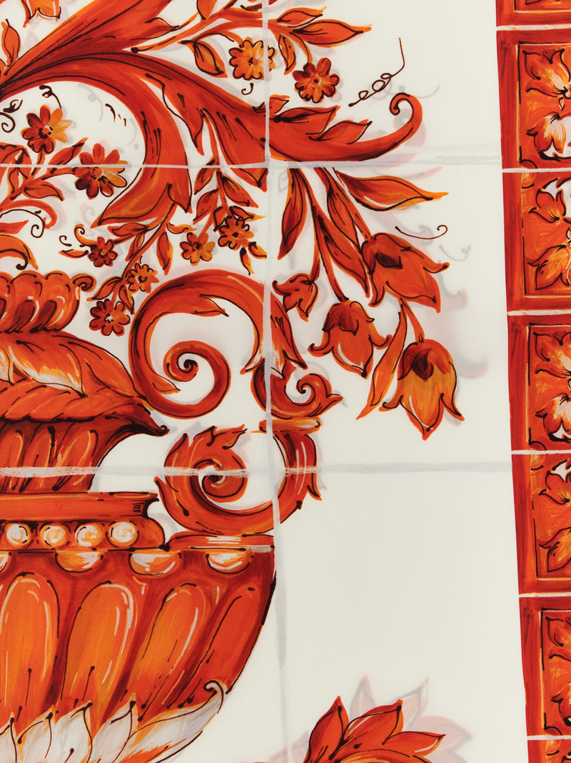 Dolce & Gabbana Maiolica Scarf | Urbalenti™ NYC