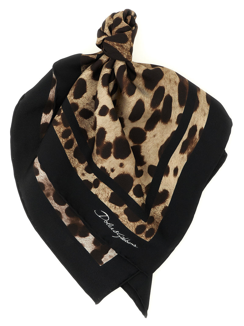 Dolce & Gabbana Dolce & Gabbana Leopard-print Scarf