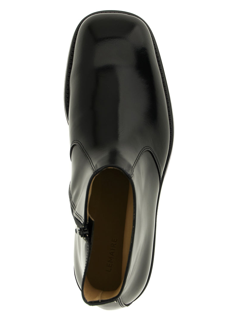 Lemaire Leather Ankle Boots | Urbalenti™ NYC