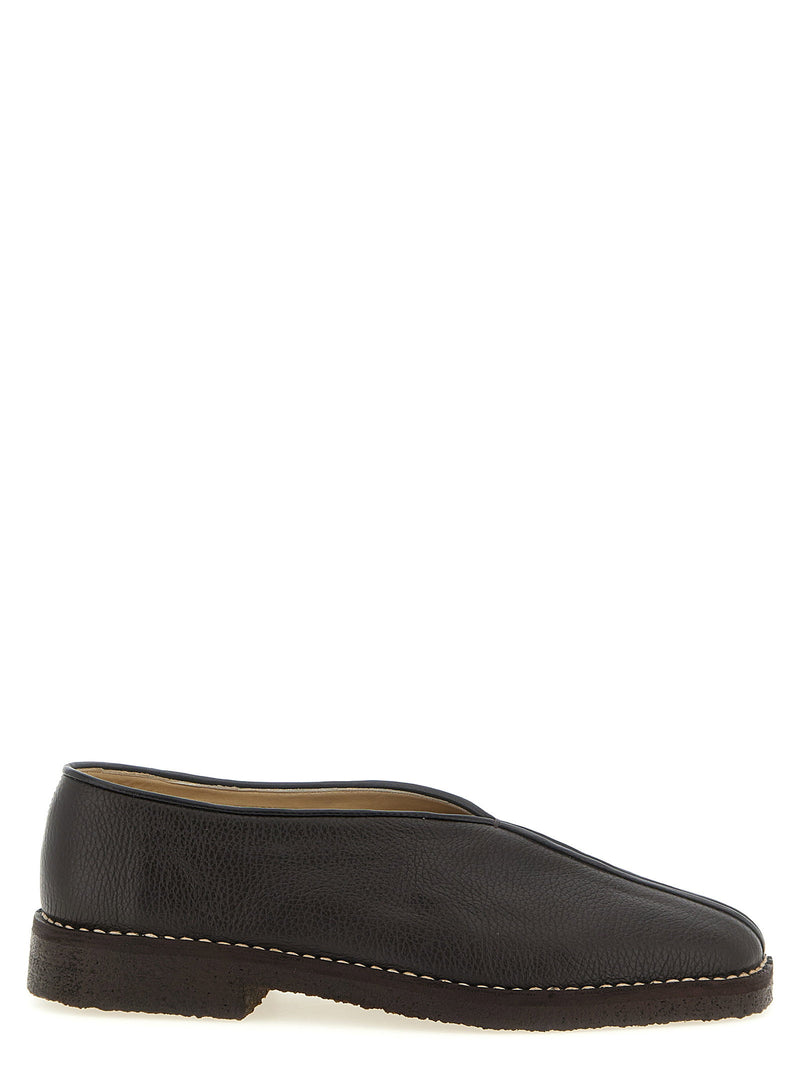 Lemaire Lemaire Piped Crepe Slippers