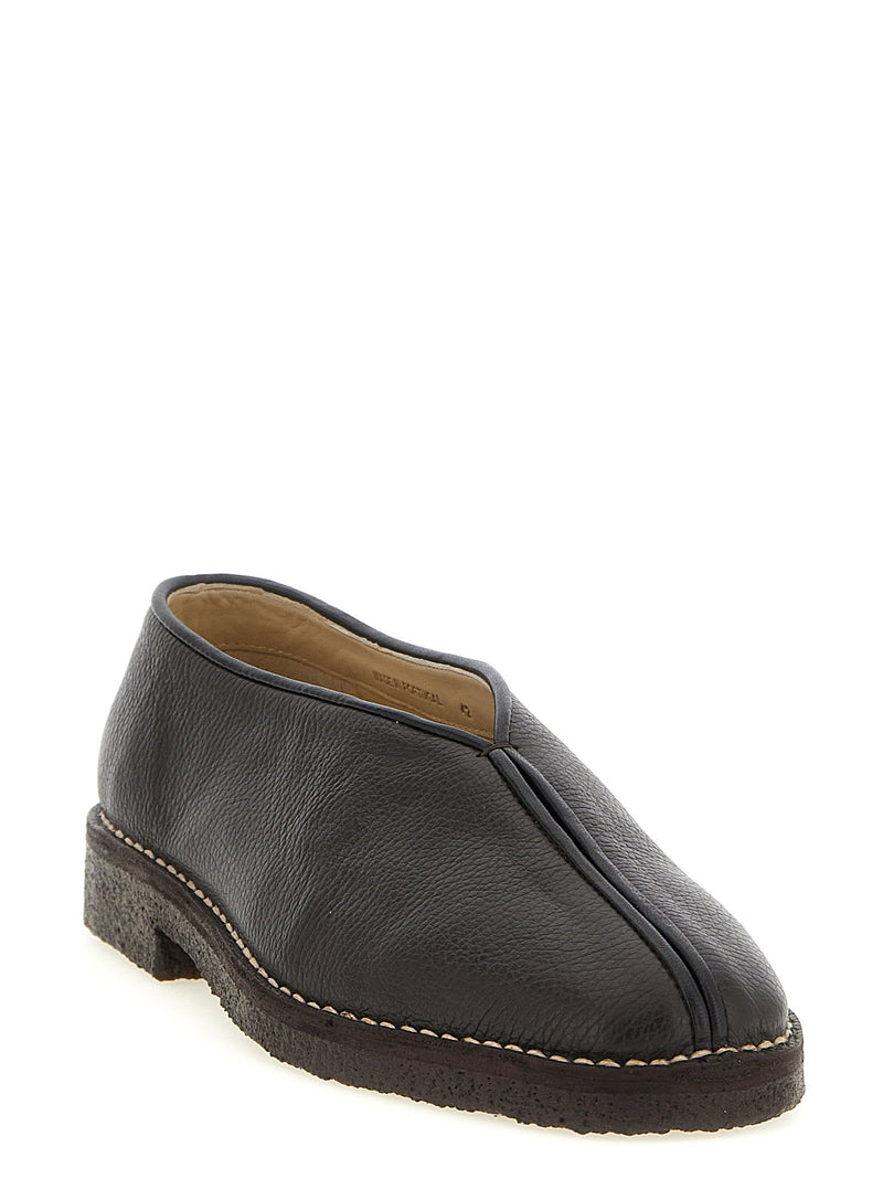 Lemaire Lemaire Piped Crepe Slippers